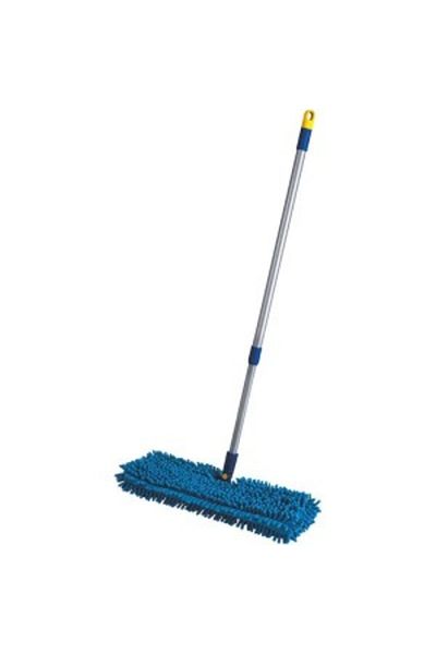 Venus Dsh Mop Plat Cu Ciucuri, 2 Fete, Coada Metalica Telescopica (Nc)