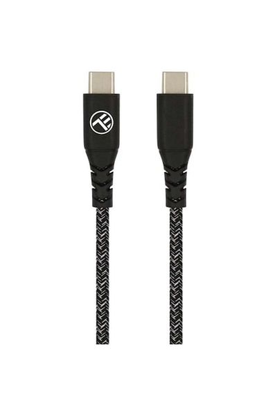 TELLUR Cablu de date Tellur Green Type-C la Type-C 3A PD60W lungime 1 metru culoare Negru