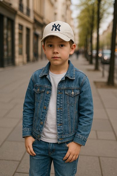 LAGRANZE Premium 6-12 Years Old Children's Cap Hat Embroidery Detailed Summer Children's Hat