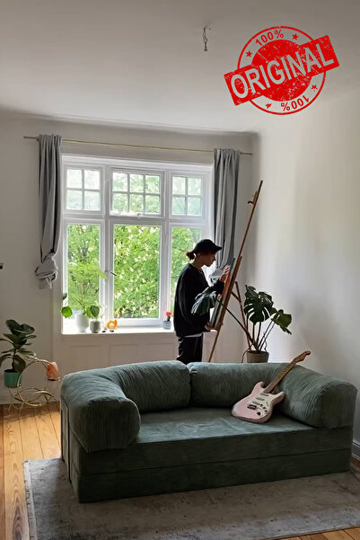 Dekoro YENY SOFA FİTİLLİ KADİFE, MODERN, PRATİK, YER YATAĞI, DAYANIKLI, BONDEX SÜNGER, ÖZEL ÖLÇÜ İMKANI