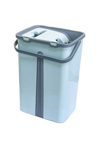 Venus Dsh Flat Mop Set with Handle + 12 L Bucket (Rez.491573)
