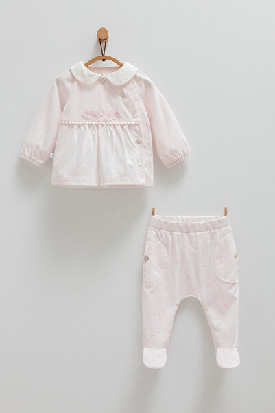 Caramell Mini Lamb Bottom Top Baby Girl Set