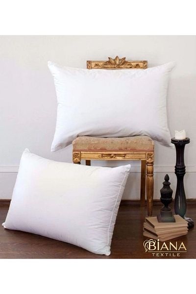 Biana 50X70 cm Premium Quality Fiber Filled Pillow 800 Gr Single Package