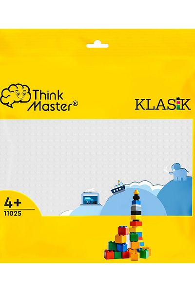 ThinkMaster 11026 Classic White Plate (Floor) - Classic White Floor 11026 - 25Cmx25Cm Sizes