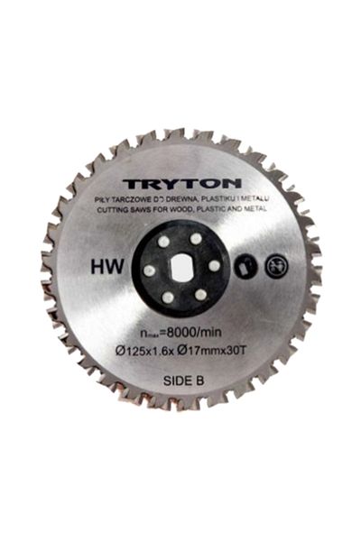 Tryton Accessory Tpd860K - Metal/Wood/Plastic Disc 125Mm