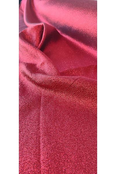 River Fabrics Glitter Jacquard Fabric Red