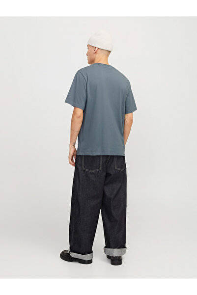 Jack & Jones Slogan Print Round Neck T-Shirt