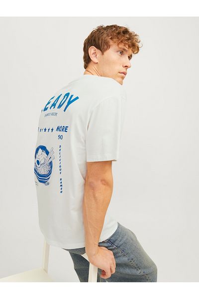 Jack & Jones Graphic Print Crew Neck T-Shirt