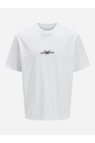 Jack & Jones Jcorecharge Graphic Print Crew Neck T-Shirt