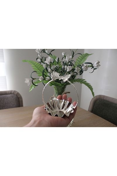 Dumans home Butterfly Figured Metal Coffee Side Sugar Bowl Turkish Delight Bowl Dragee 1 Piece