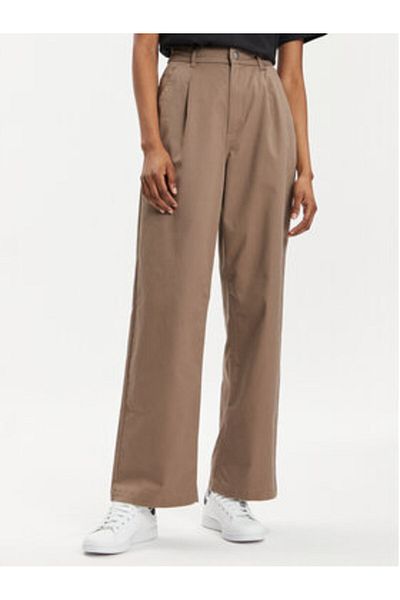 converse Pantaloni din material textil pentru femei 10026054-A02 bej