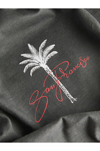 Jack & Jones Graphic Print Round Neck T-Shirt