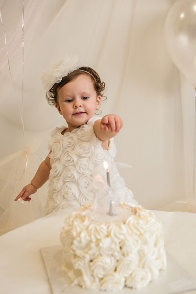 ministok Rose Back Tie Baby Girl Suit