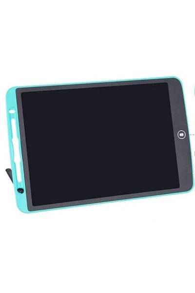OEM Tabletă electronică LCD pentru copii, 10”, pentru scris și desen cu buton de ștergere, Tnagora®, verde, 27 cm