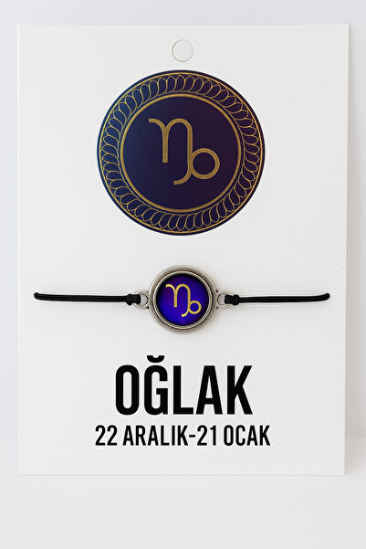 MakeWell Burç Bileklikleri Tarihli Koç Kova Boğa İkizler Yengeç Burçları İpli...