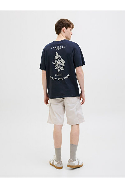 REBEL By Styli تي شيرت بطبعة جرافيكية ورقبة دائرية