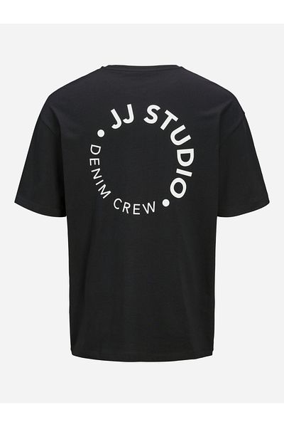Jack & Jones Slogan Print Crew Neck T-Shirt