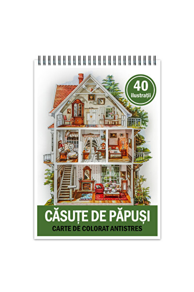 Legendary Gifts Carte de colorat pentru relaxare si antistres, 40 de ilustrat...