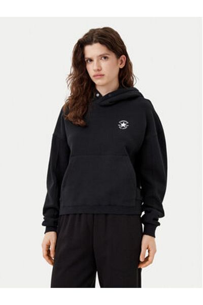 converse Hanorac Converse pentru femei 10027065-A03 Negru