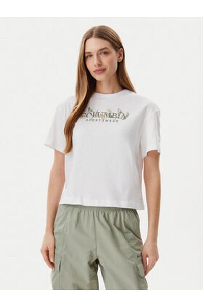 Columbia Tricou damă 2119991 alb