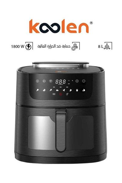 Koolen Air Fryer - Wi-Fi - 8 L 1800 W Black