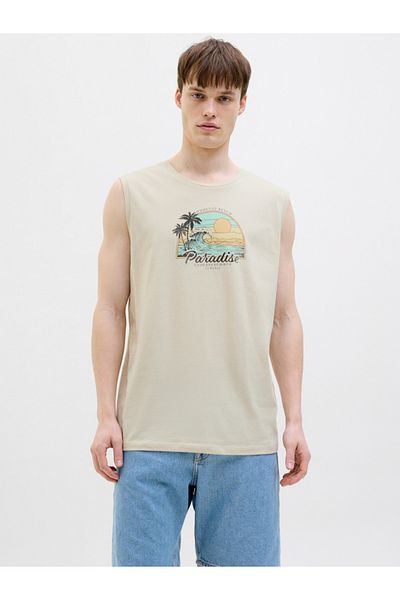 REBEL By Styli Graphic Print Round Neck Tank