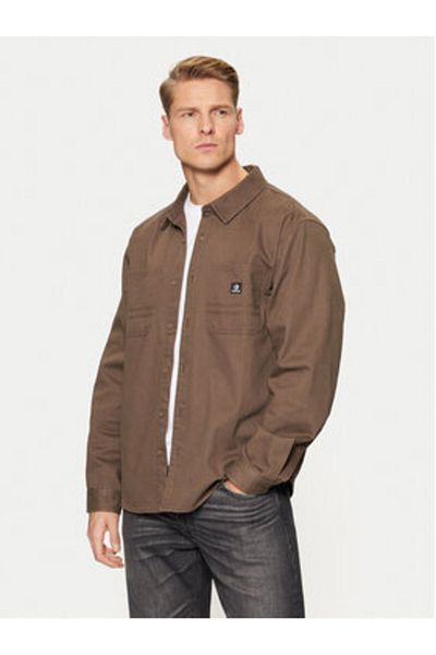 converse converse Men's Shirt 10026973-A02 Beige