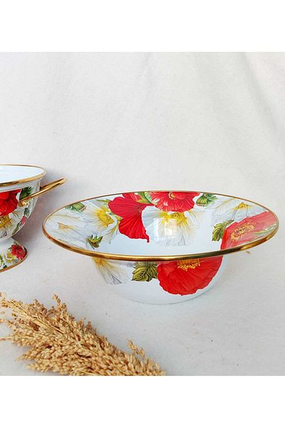 EBRULİEMAYE Geli̇nci̇k Deep Fruit Bowl Salad Plate Bowl Presentation