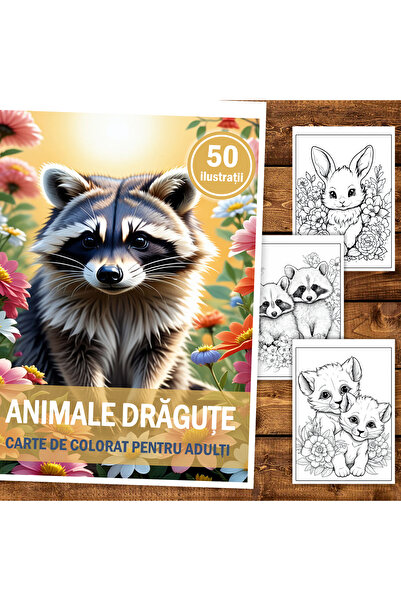 Legendary Gifts Carte de colorat pentru relaxare si antistres, 50 de ilustrat...