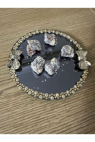Dumans home Presentation Plate Delight Plate Promise Engagement Ring Plate Mirror