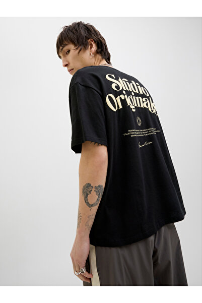 Jack & Jones تي شيرت جوراكابولكو تايب بياقة دائرية وأكمام قصيرة