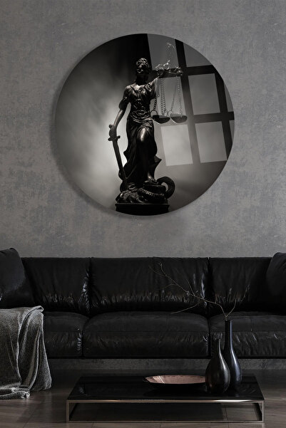 TAULART STATUJA TEMIS STOL ZA PRAVNIKU OKRUGLI ELEGANTAN I LUKSUZAN NELOMIJIV...