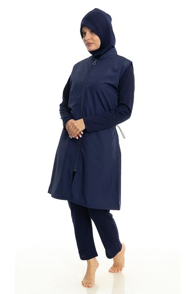 Differend Vest Hijab Swimsuit Set of 4