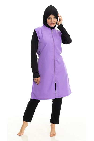 Differend Vest Hijab Swimsuit Set of 4