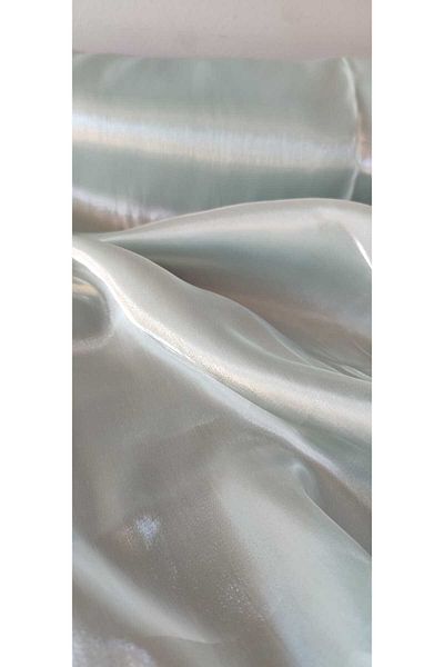 River Fabrics Janjan Satin Mint