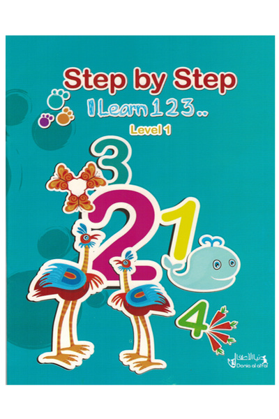 Book Step by Step I Learn Numbers English - Level 1