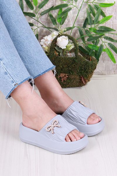 fort E462 Daily Beach Sea Pool Slippers Lightweight Comfortable Flexible Women's Slippers