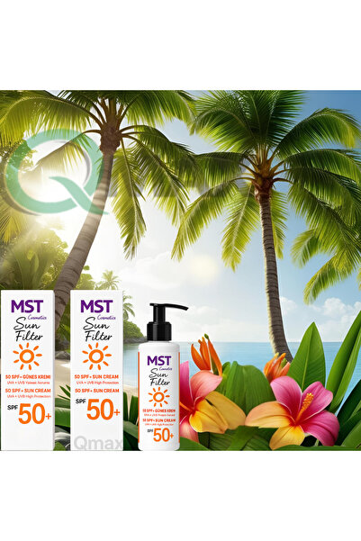 DERMASTUDİO Mst Güneş Kremi 100 ML * 3 Adet Aile Boyu Koruma