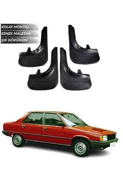SONİKON LİNE Renault R9 Compatible 4-Piece Mudguard Mudguard Dust Cover Modified