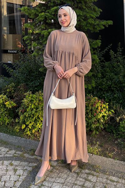 Tesettür Diyarı Robed Ayrobin Dress