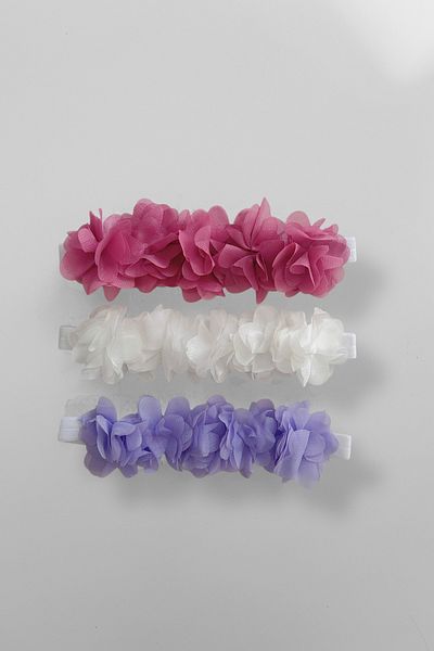 COOLMINIES Baby Girl Floral Σετ Μπαντάνα 3 τεμαχίων