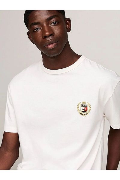 Tommy Hilfiger Sport .._TommyHilfigerTJM REG RWB CREST FLAG Ανδρικό μπλουζάκι