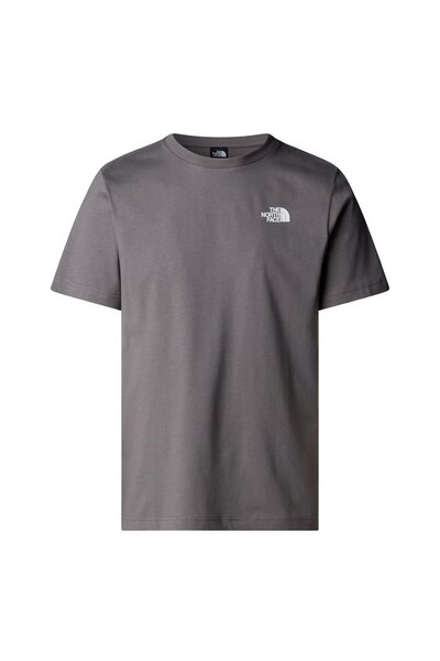 THE NORTH FACE M SS BOX NSE TEE Καπνιστό