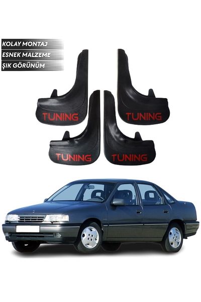 SONİKON LİNE Opel Vectra a Compatible Tuning Written 4-Piece Fender Mudguard Dust Cover Modified