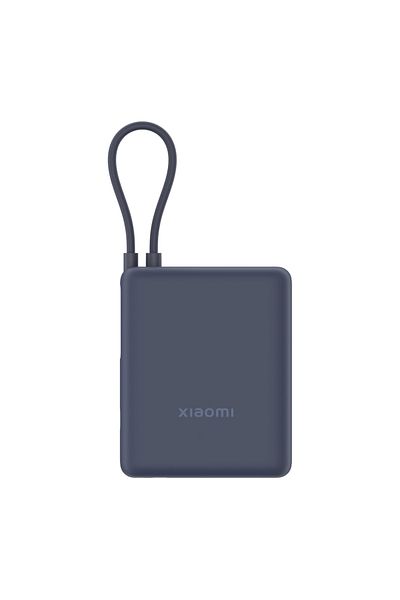 Xiaomi Power Bank USB and USB-C Port and USB-C Integrated Cable 10000mAh 33W BHR9341GL - Blue