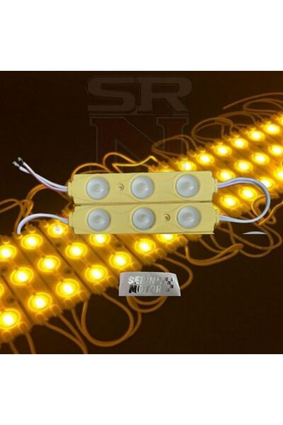 GMS Cg Depo - Çamurluk Yan Kapak uyumlu 12v Turuncu Parmak Led 2 Adet - SRN