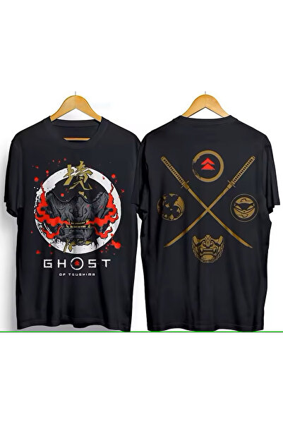 l'eivor Βαμβακερό μπλουζάκι με στάμπα Ghost of Tsushima