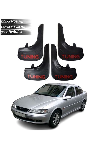 SONİKON LİNE Opel Vectra B 1995-2003 Compatible Tuning Written 4-Piece Fender Mudguard Dust Cover Modified