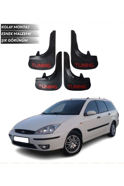 SONİKON LİNE Ford Focus 1 Stw Compatible Tuning Written 4-Piece Fender Mudguard Dust Cover Modified