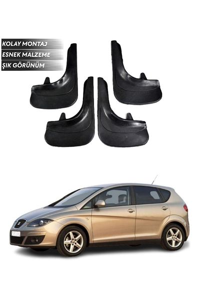SONİKON LİNE Seat Altea Compatible 4-Piece Mudguard Mudflap Dust Cover Modified